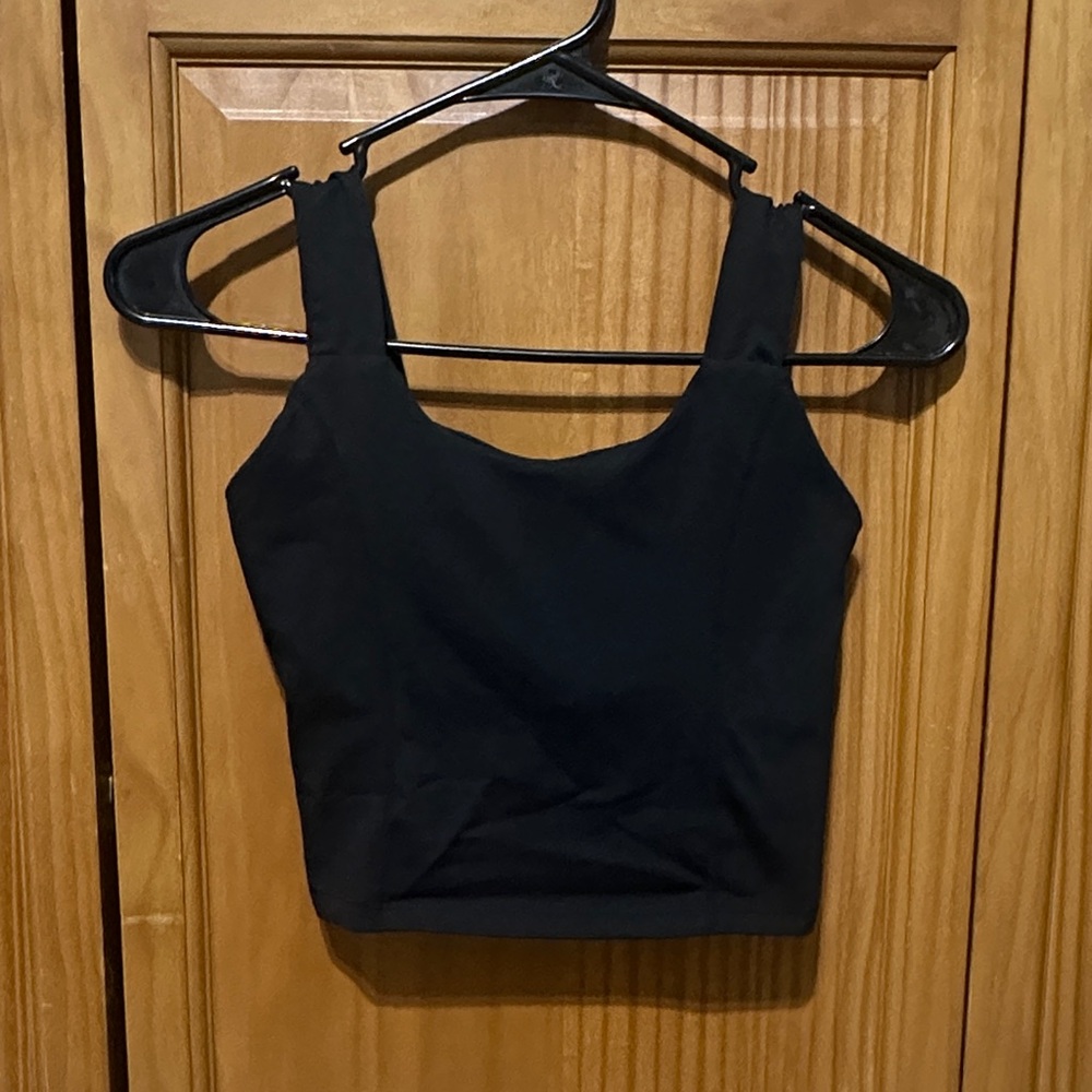 Black Women's Workout Top